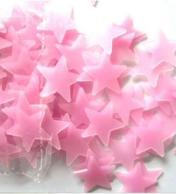 Sterren Lichtgevend (Roze)